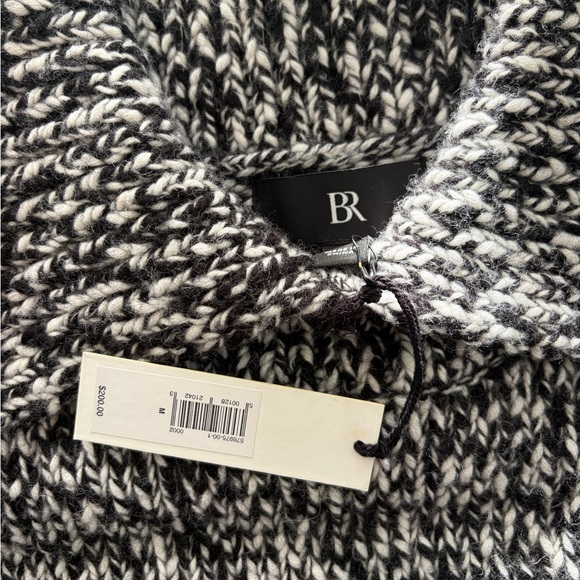 BR Black and White Knit Sweater
